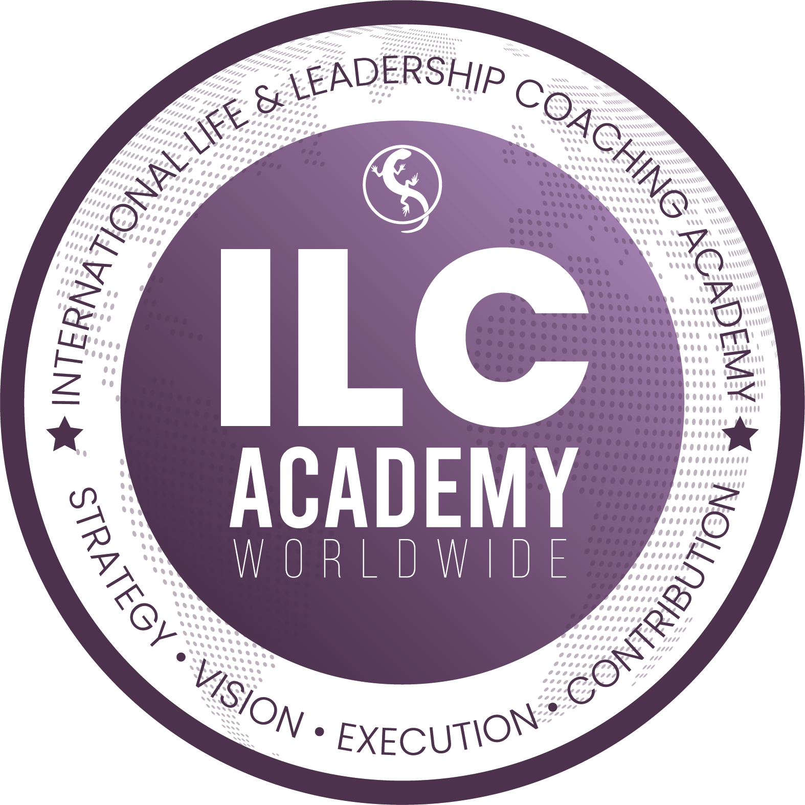 Sello insignia de ILC Academy Wordlwide